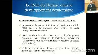 Rôle économique du notaire - Le notaire, collecteur d'impôts et taxes au profit de l'Etat