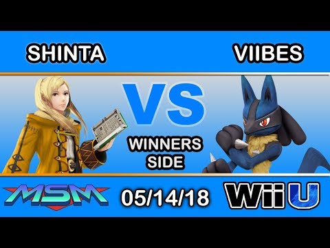 MSM 146 - Shinta (Robin) Vs. Viibes (Lucario) Winners Side - Smash 4