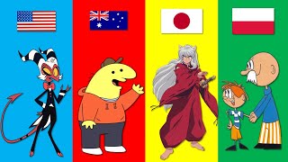 Cartoons From Different Countries | Pt.27