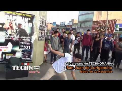 Technomania en San Juan de Lurigancho Caravana CHP