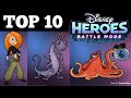 Top 10 Disney Heroes Battle Mode Characters