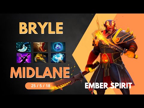 BRYLE | Ember Spirit - 25 Kills (0,70 Kills per Minute)