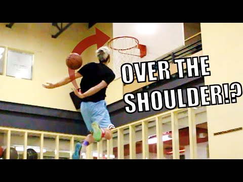 Hide and Seek Dunk with the opposite hand! Jordan Kilganon