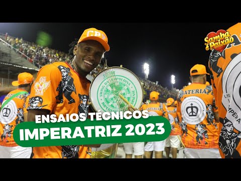 Ensaios Técnicos 2023 | Bateria da Imperatriz Leopoldinense (Swing da Leopoldina) na Pista