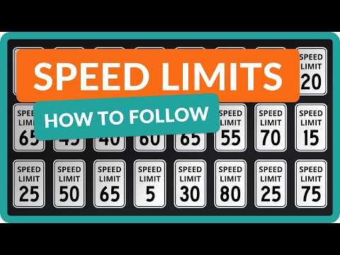 How to Adjust Your Speed When Driving | Speed Limits