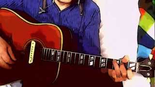 Guess Things Happen That Way ~ Cowboy Jack Clement ~ Johnny Cash ~Cover w/ Gibson H´bird & Bluesharp