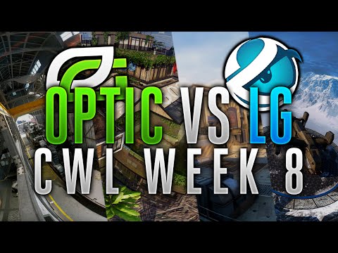 CWL Week 8 OpTic vs LG ( Full Series )