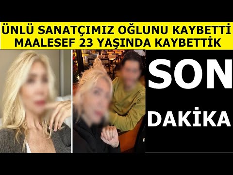 Sondakika: Ünlü sanatçımız maalesef trafik kazasında oğlunu kaybetti! 'oğlumu kaybettik üzgünüm'