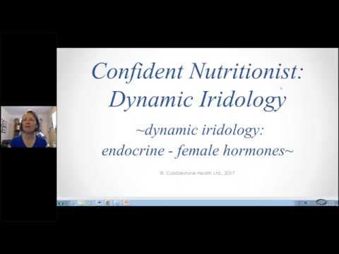 Dynamic Iridology  Female Hormones