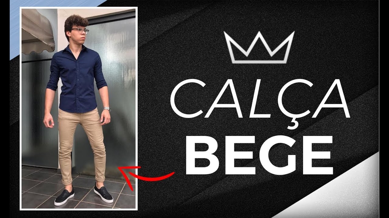 A CALÇA que todo homem precisa ter para o verão / MODA MASCULINA