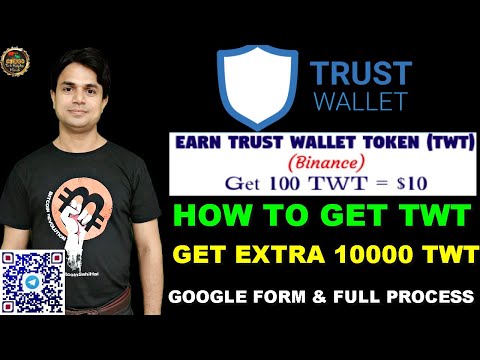 How to get TWT Token Full Process | How to use get Trust Wallet AppChance to win 10000 TWT Video