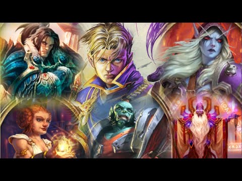 Frases HS Libro de los héroes (Anduin) - Varian, Moira, Velen, Sylvanas... - Castellano