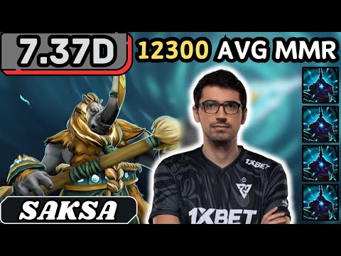 7.37e - Saksa MAGNUS Soft Support Gameplay 24 ASSISTS - Dota 2 Full Match Gameplay