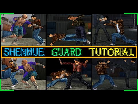 Shenmue - How to guard Block, dodge, armlock, counter and more Combat tutorial