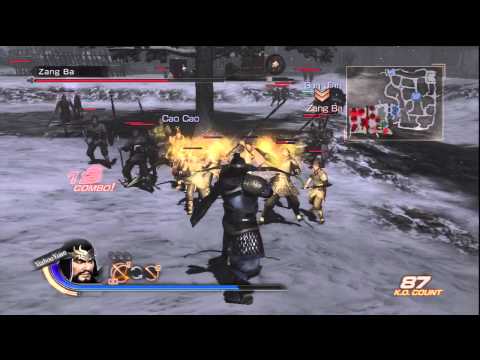 Dynasty Warrior 7: Wei Story part 5- Battle of Hu Lao Gate(Chaos) [HD]