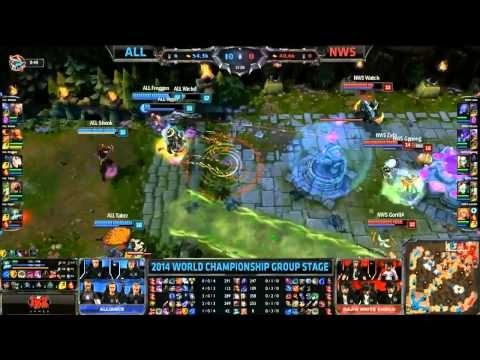 S4 Worlds Group Stage ALL vs NWS Group D Highlights