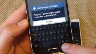 samsung galaxy Note 3 No network available Please try again when you are connected to the network
