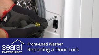 Replacing the Door Lock Assembly on a Front-Load Washer