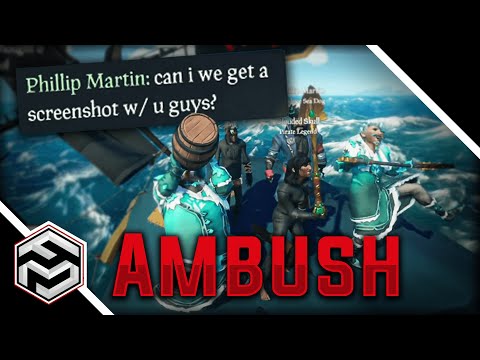 THEY SAID THEY WERE FANS AND TRIED TO AMBUSH US (Ft.MaxTremblayTV) - Sea of Thieves