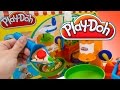 Play Doh Twirl N Top Pizza Shop Pizzeria Pizza Maker playset by Unboxingsurpriseegg