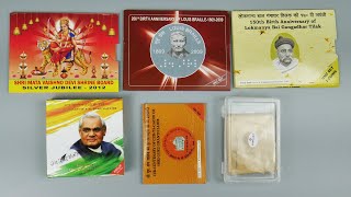 Indian Commemorative Coins - RARE INDIAN COINS, Rare 10 Rupees commemorative coins India