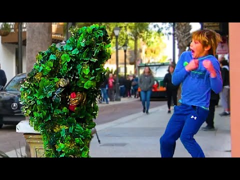 Best kid SCARES of 2024! Bushman Prank