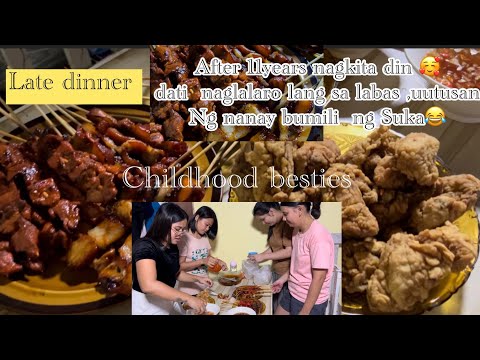 Childhood besties,after 11 years nagkita din 🥰 walang nagbago😂maingay pa din, insert kristel❤️