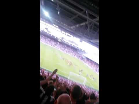 Newcastle fans at Fulham 5/8/16