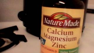 Calcium magnesium & zinc with vitamin d3 200 tables nature made Wal-Mart haul