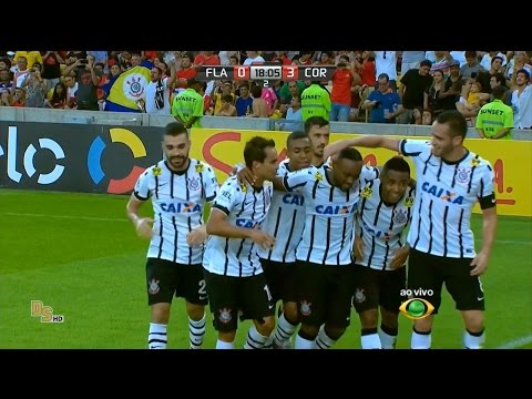 Gols Flamengo 0 x 3 Corinthians 60 fps - Brasileirão 2015 - Band HD