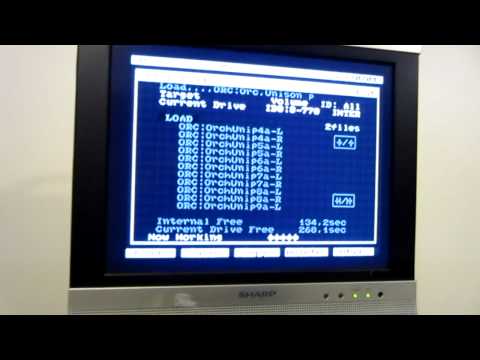 Roland S-770 sampler loading from internal drive
