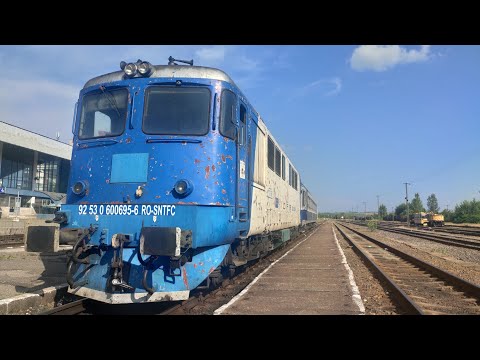 060-DA 60-0695-6 in actiune pe caile ferate băimărene