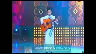 Homenaje a los 17 heroes Mendocinos.Canta Juan Pablo Ollarce