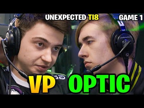 VP vs OPTIC TI8 - STOP LOSING STREAK - THE INTERNATIONAL 2018 Game 1