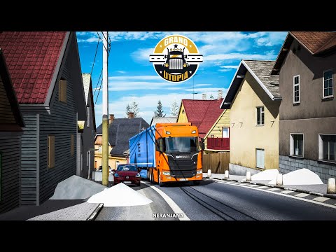 ETS2 Mod | Grand Utopia Map v1.9 | Euro Truck Simulator 2 [1.38]