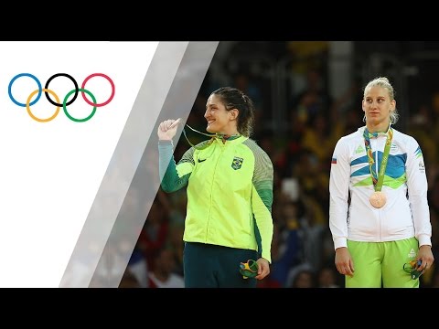 Mayra Aguiar v Yalennis Castillo - Women's Judo -78kg Bronze Medal Contest | Rio 2016 Replay