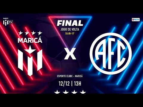 FINAL CARIOCA A2 2021 SUB17  - JOGO  DE VOLTA -  MARICÁ X  AMERICA