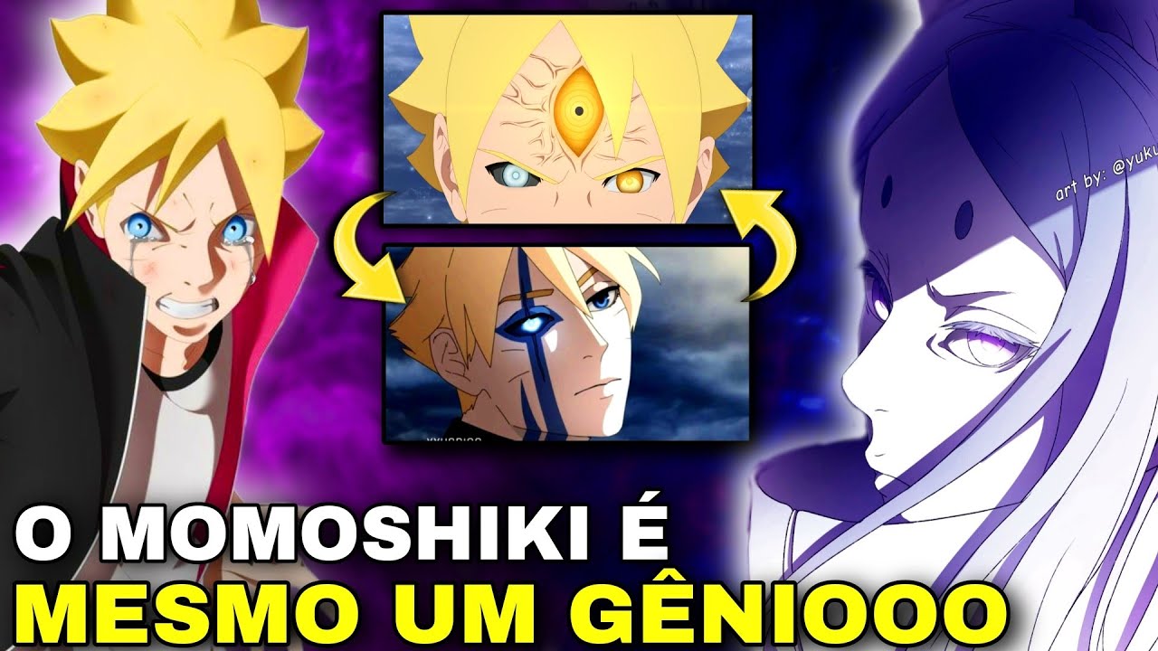 NÃO ACREDITOOO!! O MOMOSHIKI VAI TREINA O BORUTO PELO BEM DELE MESMO...