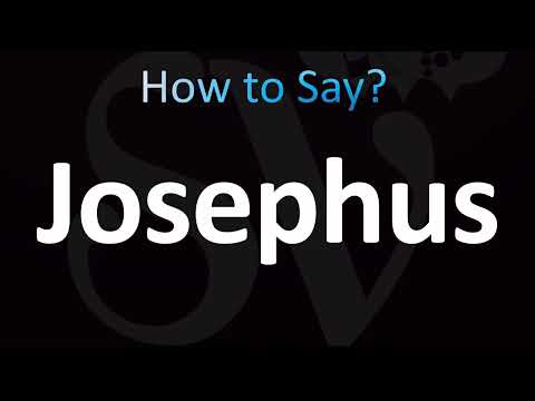 How to Pronounce Josephus (CORRECTLY!)