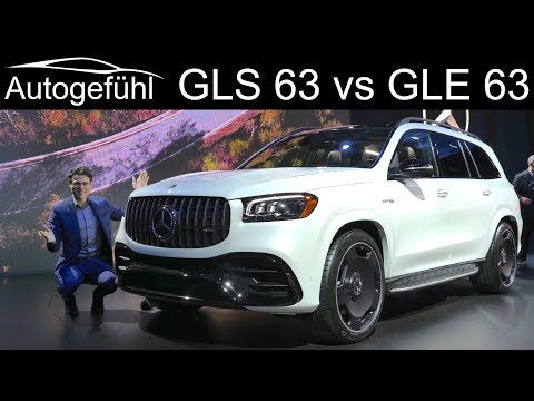 Mercedes GLE 63 S AMG vs Mercedes GLS 63 AMG comparison REVIEW - Autogefühl