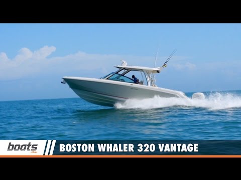 2017 Boston Whaler 320 Vantage: Video Boat Review