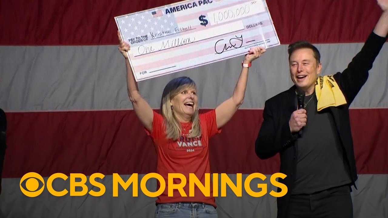 Legal concerns over billionaire Elon Musk PAC giveaway to support Trump