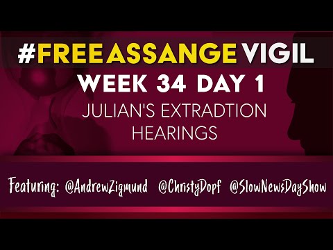 DC Protest from White House to DOJ (#FreeAssangeVigil Week 34 Day 1)