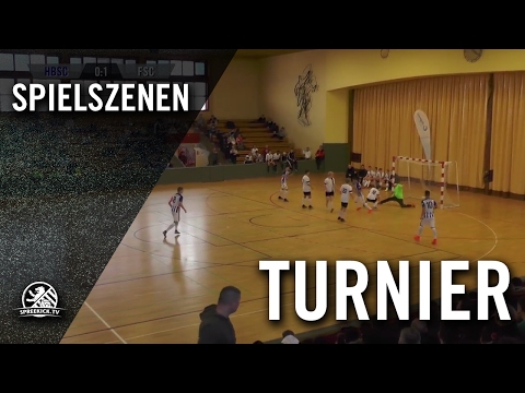 Hertha BSC - Frohnauer SC (U15 C-Junioren, Endrunde, BFV Hallenmeisterschaft 2017) - Spielszenen