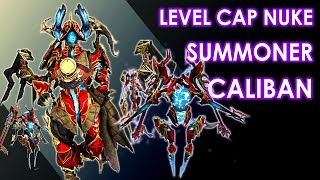 Caliban Prime Build | Ortholyst Summoner Levelcap DPS | Solo Cascade Warframe