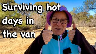 FAQ: What do I do on HOT days? Solo Female Van Life