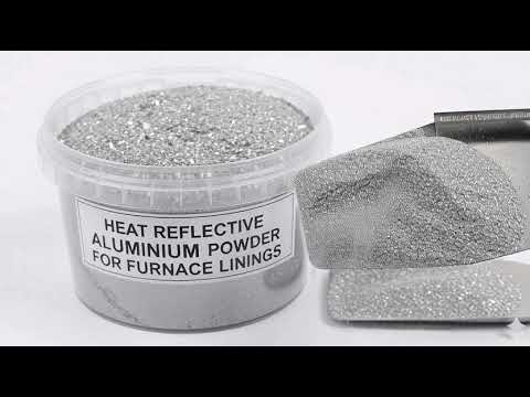 Heat Reflective Aluminium Powder For Furnace Linings