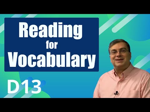 Learn English | Reading for Vocabulary | Level D | Lesson 13 |  Brian Stuart