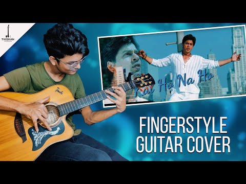 Kal Ho Naa Ho | Sonu Nigam | Fingerstyle Guitar Cover - Thishan Shanulka