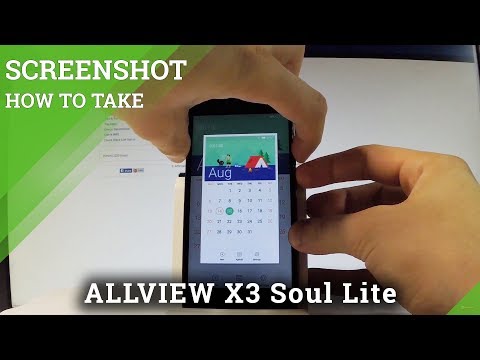 How to Capture Screenshot on ALLVIEW X3 Soul Lite - Take Screenshot Instructions